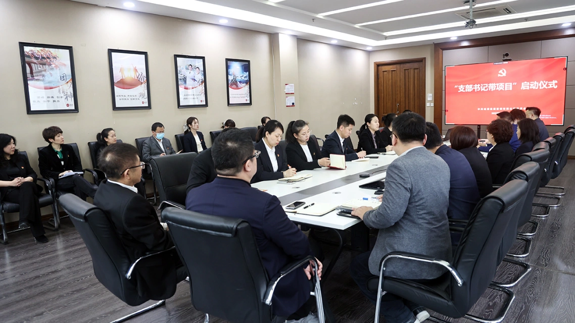 党徽闪耀 头雁领航——yl23411永利营销召开"支部书记带项目"启动仪式